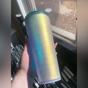 Starbucks Soft Touch Mermaid Tail Venti Tumbler
